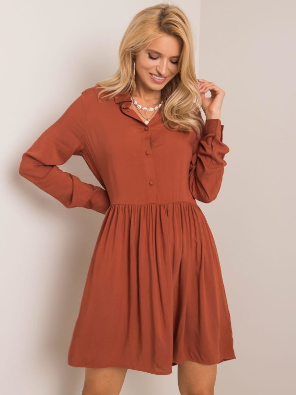 Jenny FRESH MADE light brown dress