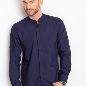 Navy blue shirt for men Liam