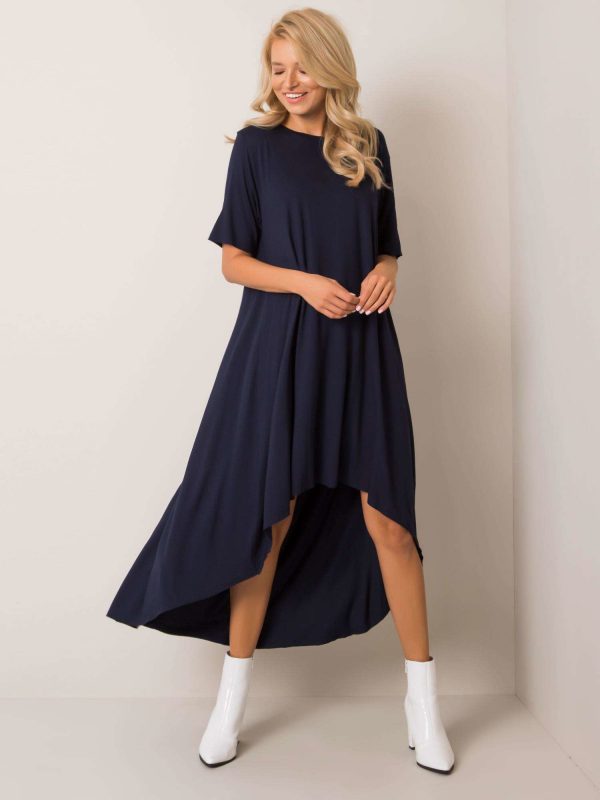 Navy blue dress Casandra RUE PARIS