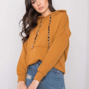 Brown kangaroo sweatshirt Cintia RUE PARIS