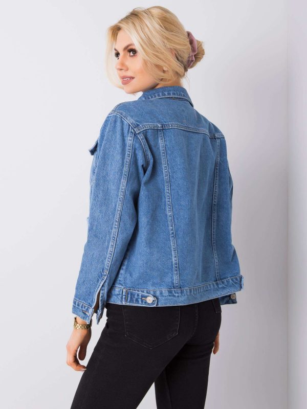 Blue denim jacket Dejana RUE PARIS