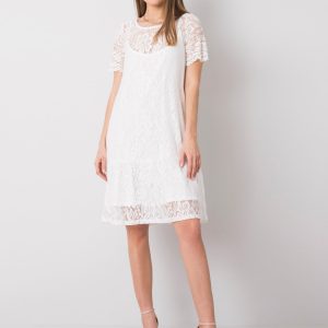 Madeline White Lace Dress