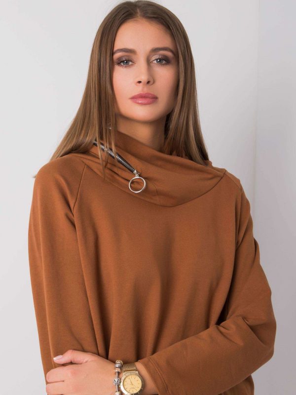 Light brown tunic Beva OCH BELLA