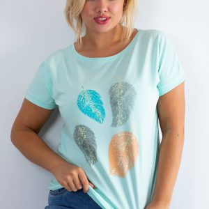 Mint t-shirt plus size Moving