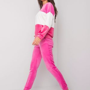 Pink velor set Andrine RUE PARIS