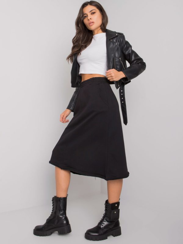 Black Rushmoor tracksuit skirt