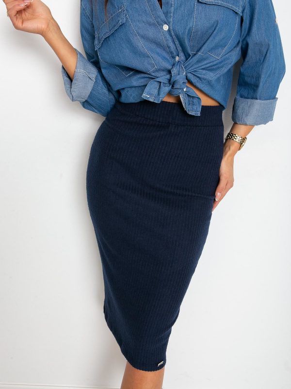 Navy blue skirt Macarena