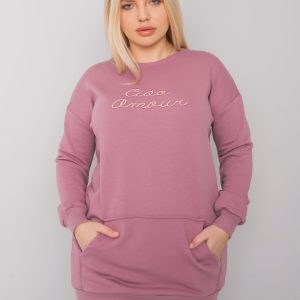 Easton Dirty Pink Plus Size Sweatshirt