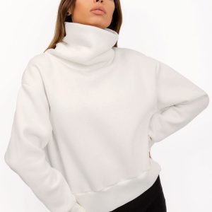 RUE PARIS White Sweatshirt Charm