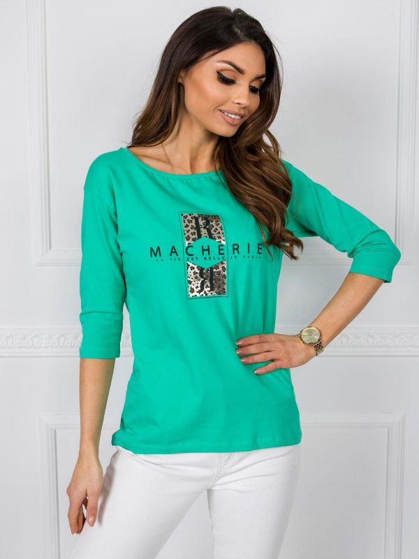 Green blouse Dolores