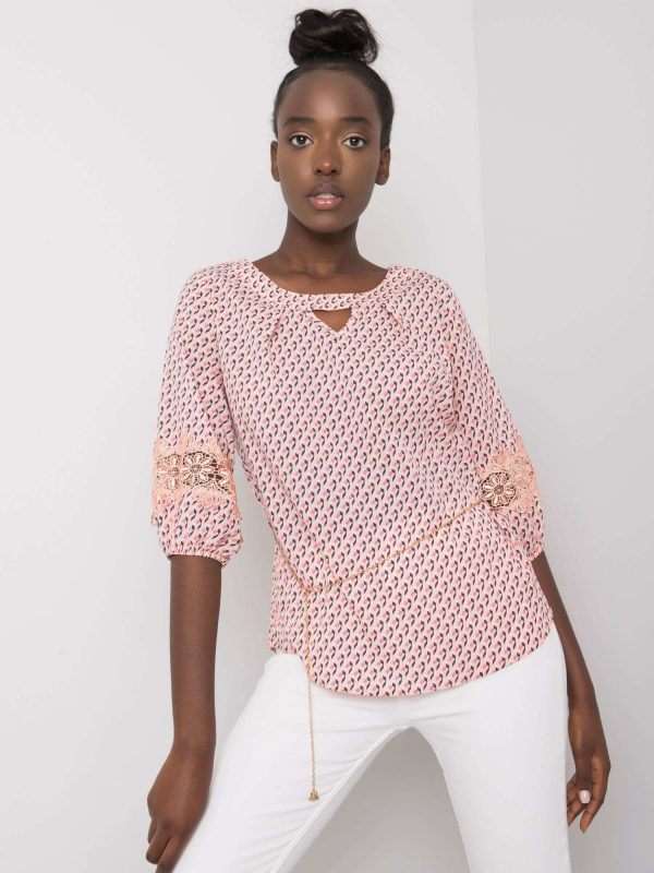 Jazmin Pale Pink Blouse