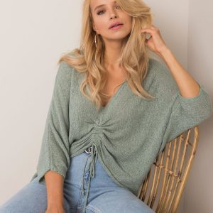 Rosemary RUE PARIS mint sweater