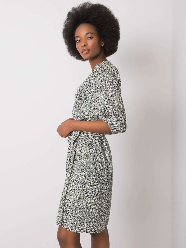 Green dress with Jianna prints