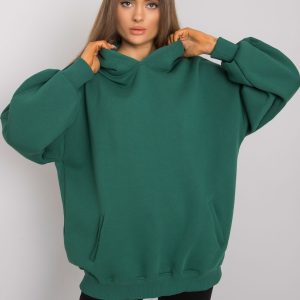 Dark Green Michele Women's Hoodie