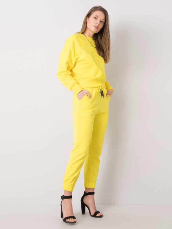 Timea yellow casual set