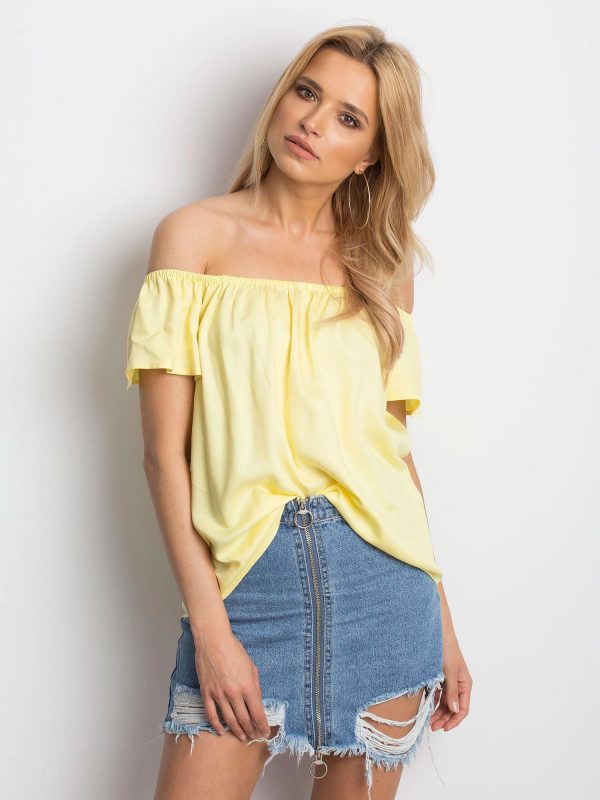 Light yellow Mirage blouse