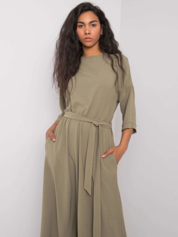 Khaki jumpsuit Charlee RUE PARIS