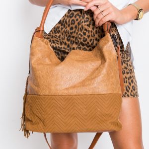 Camel Soft Shoulder Bag