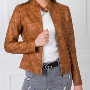 Brown Biker Jacket