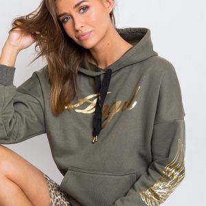 Khaki Sweatshirt Angel