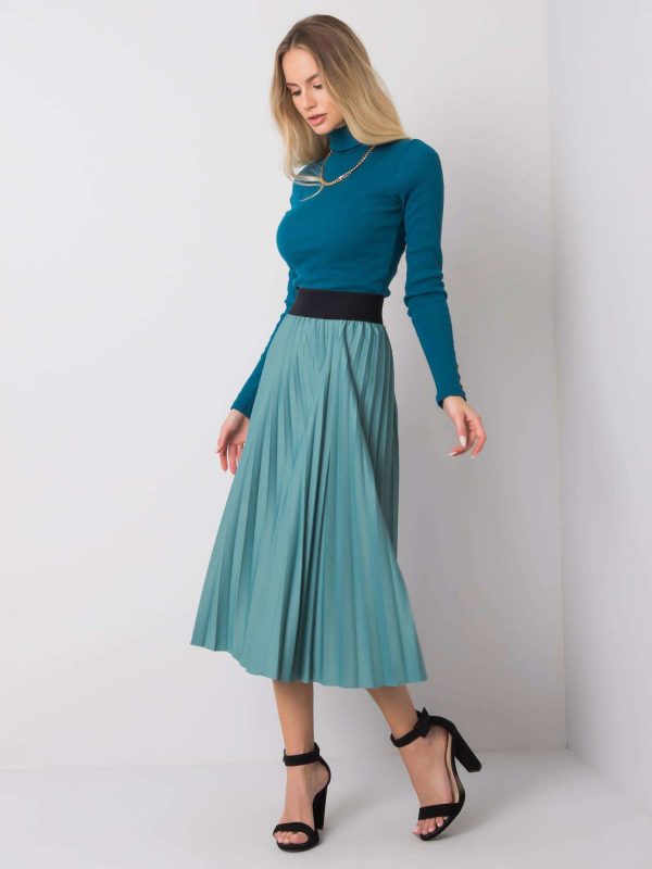 Petra turquoise skirt