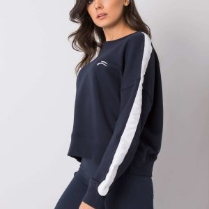 Navy blue sweatshirt Sibby FOR FITNESS