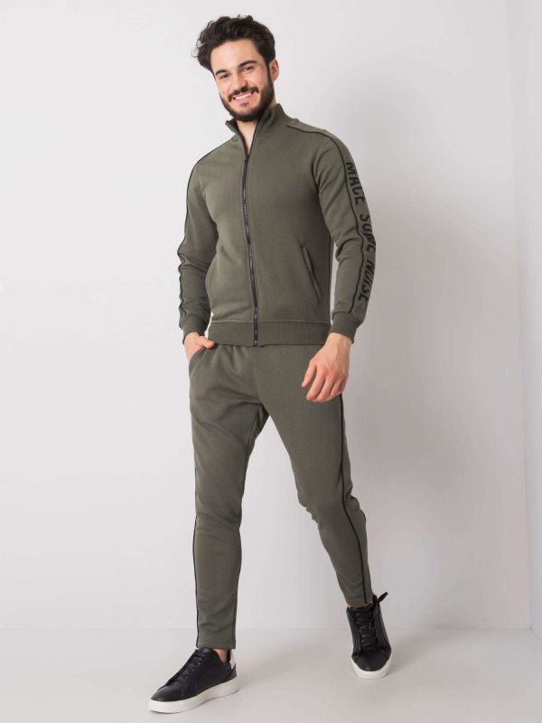 Khaki sweatsuit men's set Arthur