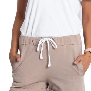 Beige Prestigious Shorts