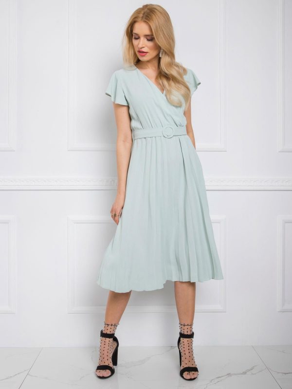 Mint dress Dalilah RUE PARIS