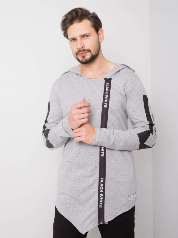 Gray sweatshirt for men Andy