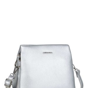 Silver women's handbag LUIGISANTO