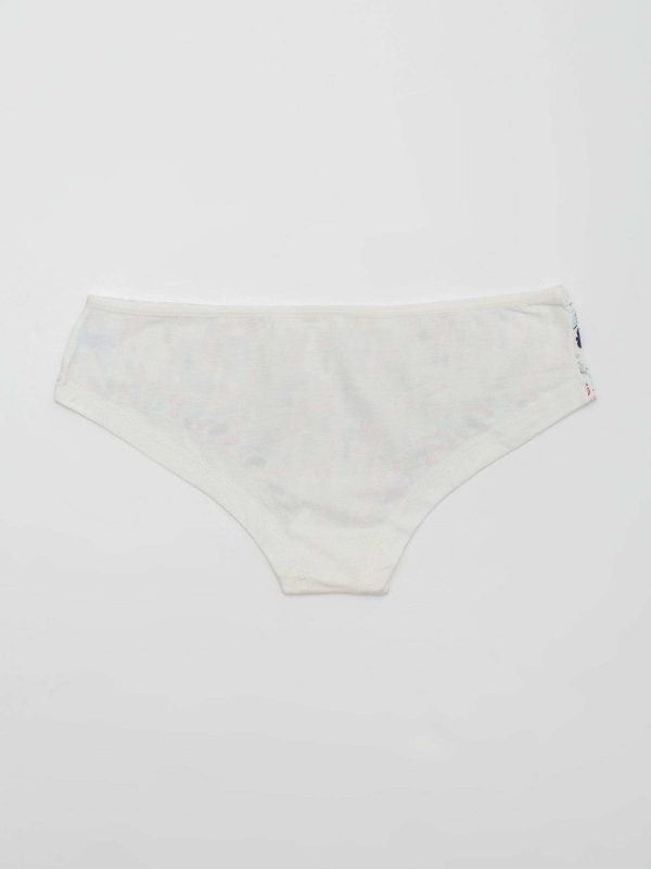 White Cotton Panties