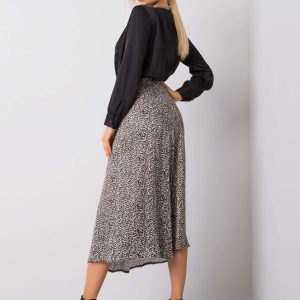 Black and beige skirt Monica RUE PARIS