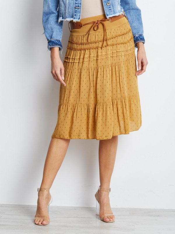 Dark Yellow Skirt Charges