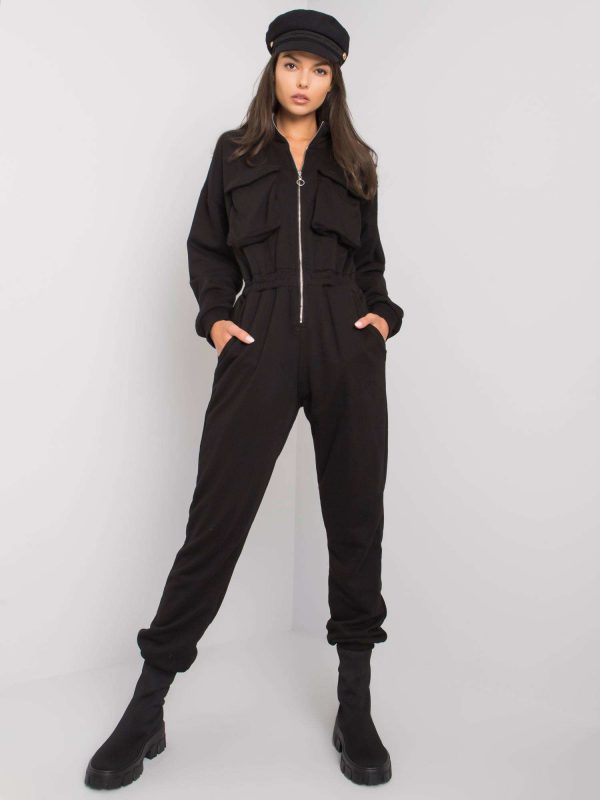 Raena black sweatsuit