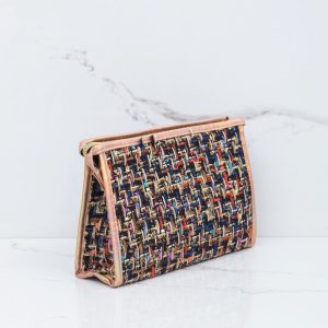 Black Women Cosmetic Bag