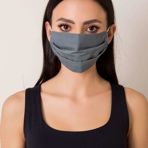 Dark Grey Smooth Protective Mask