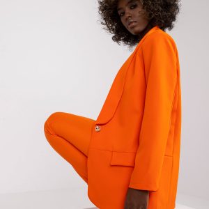 Orange Guerrero Fastened Blazer