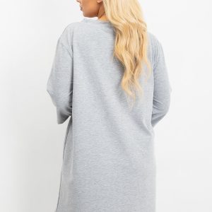 Grey tunic plus size Alexa