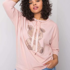 Dirty pink cotton blouse Aurea