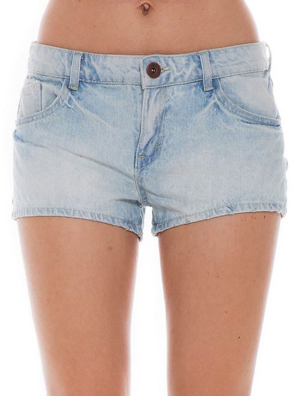 Light Blue Denim Shorts