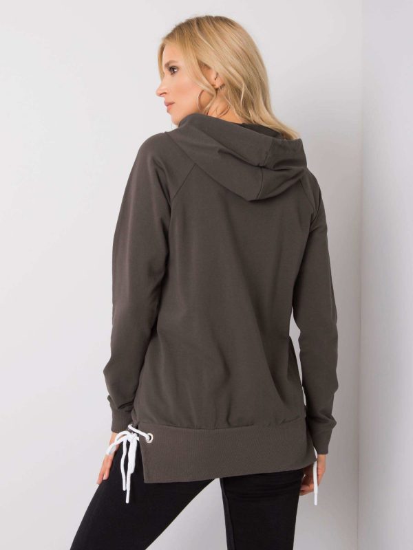 Khaki Hoodie Laurenn