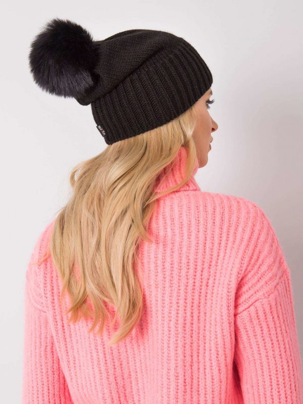 Black Beanie Winter Hat