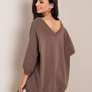 Sally RUE PARIS light brown sweatshirt