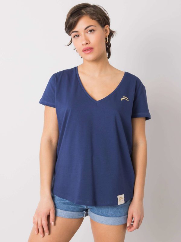 Navy blue t-shirt Ginny FOR FITNESS