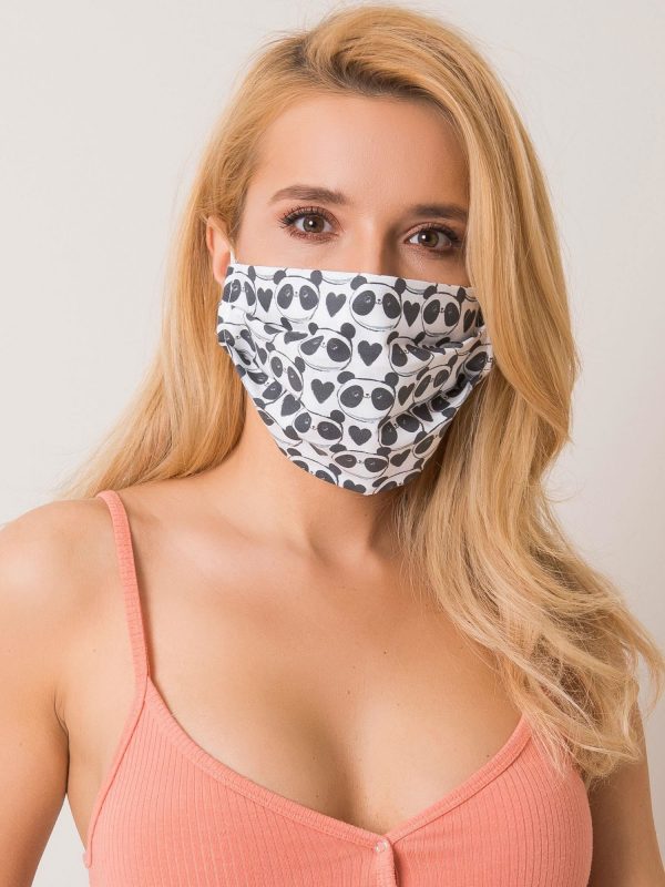 White-Black Protective Mask