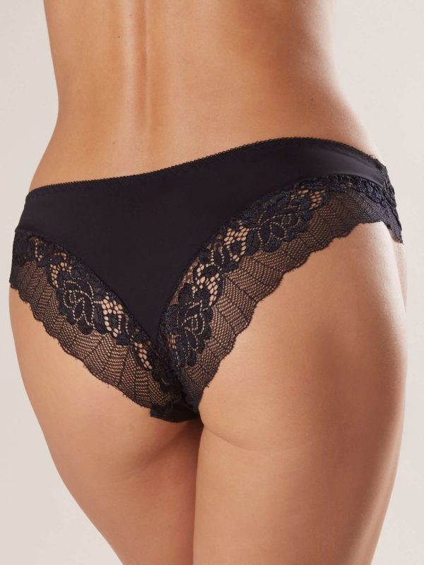 Black Lace Briefs