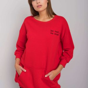 Red Shireen kangaroo sweatshirt