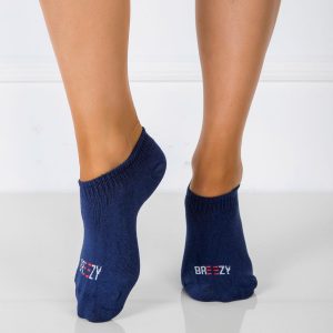 Navy blue women's feet