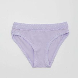 Purple Cotton Women's Panties